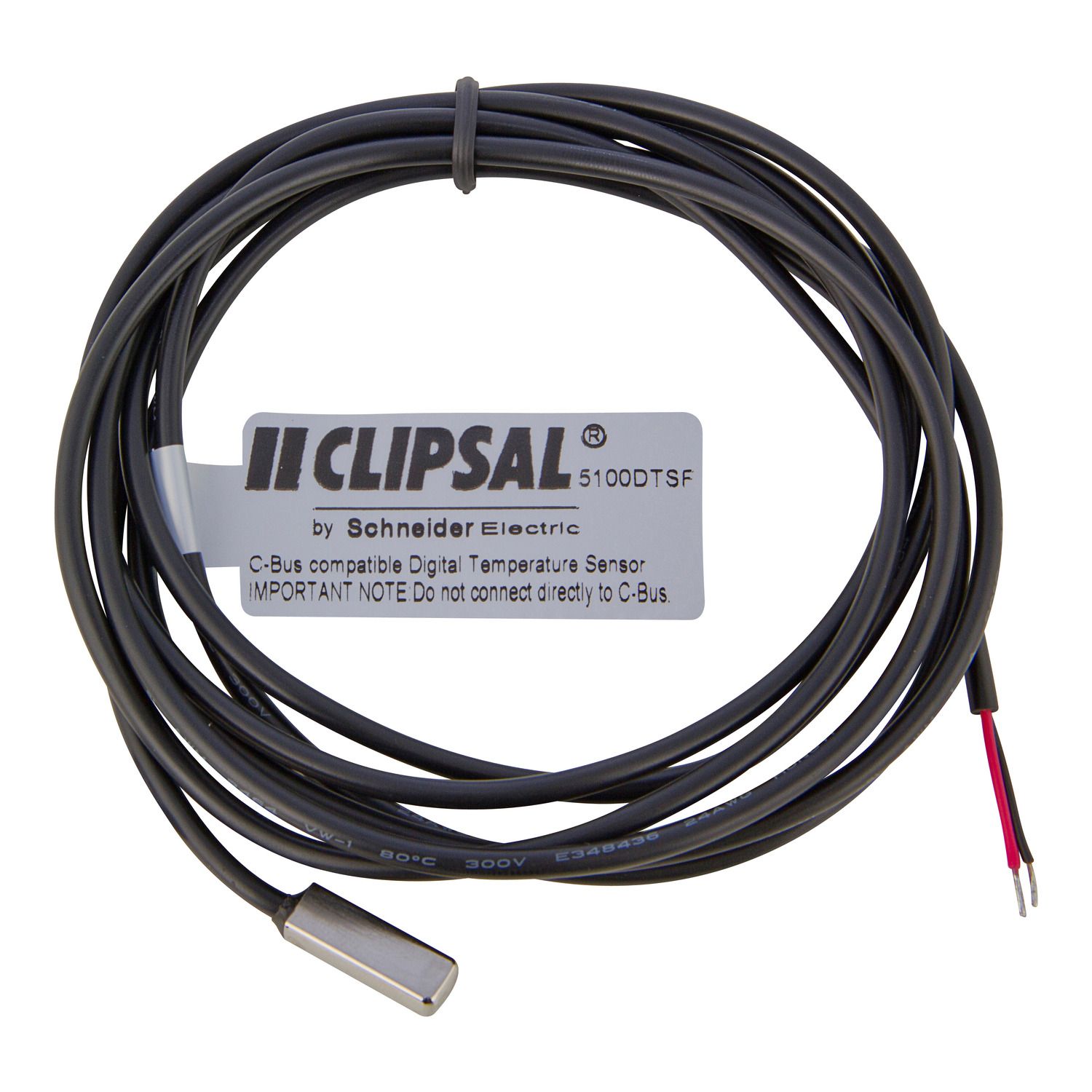 Picture of Temperature Sensor, C-Bus Control and Management System, Flat, 4.5mm, 7mm High, 20mm Long