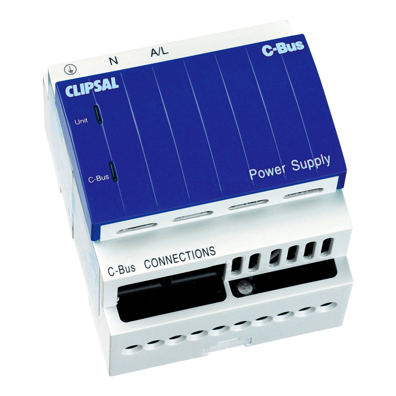 Picture of Power Supply, C-Bus Control and Management System, DIN Rail Mounted, 250V, 350mA