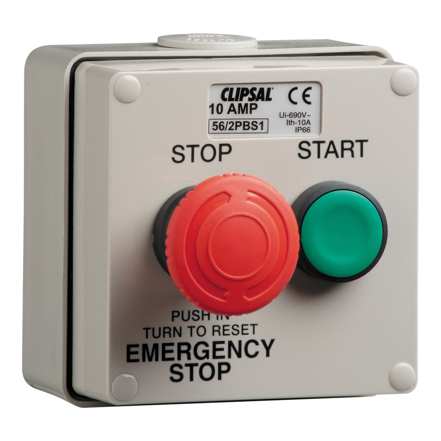 Picture of Push Button Control Station, Clipsal - 56 Series, 10A, IP66