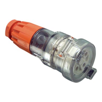 Picture of Cord Extension Socket, Clipsal - 56 Series, 4 Round PIN, 500V, 32A