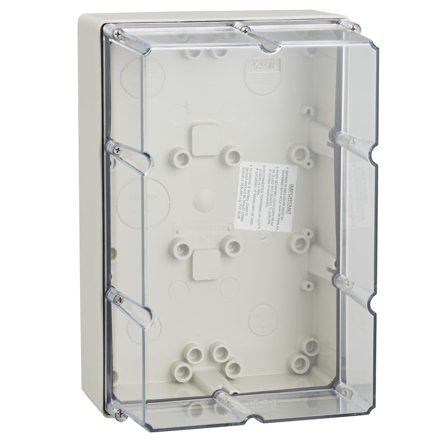 Picture of Adaptable Enclosure, Clipsal - 56 Series, Deep, 6 Gang, 140x198x294mm