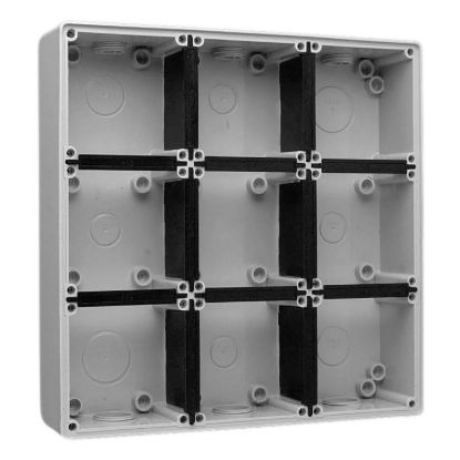 Picture of Mounting Back Box, Clipsal - 56 Series, in Line, 9 Gang