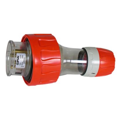 Picture of Straight Plug, Clipsal - 56 Series, IP66, 500V 10A - 4 Round Pins