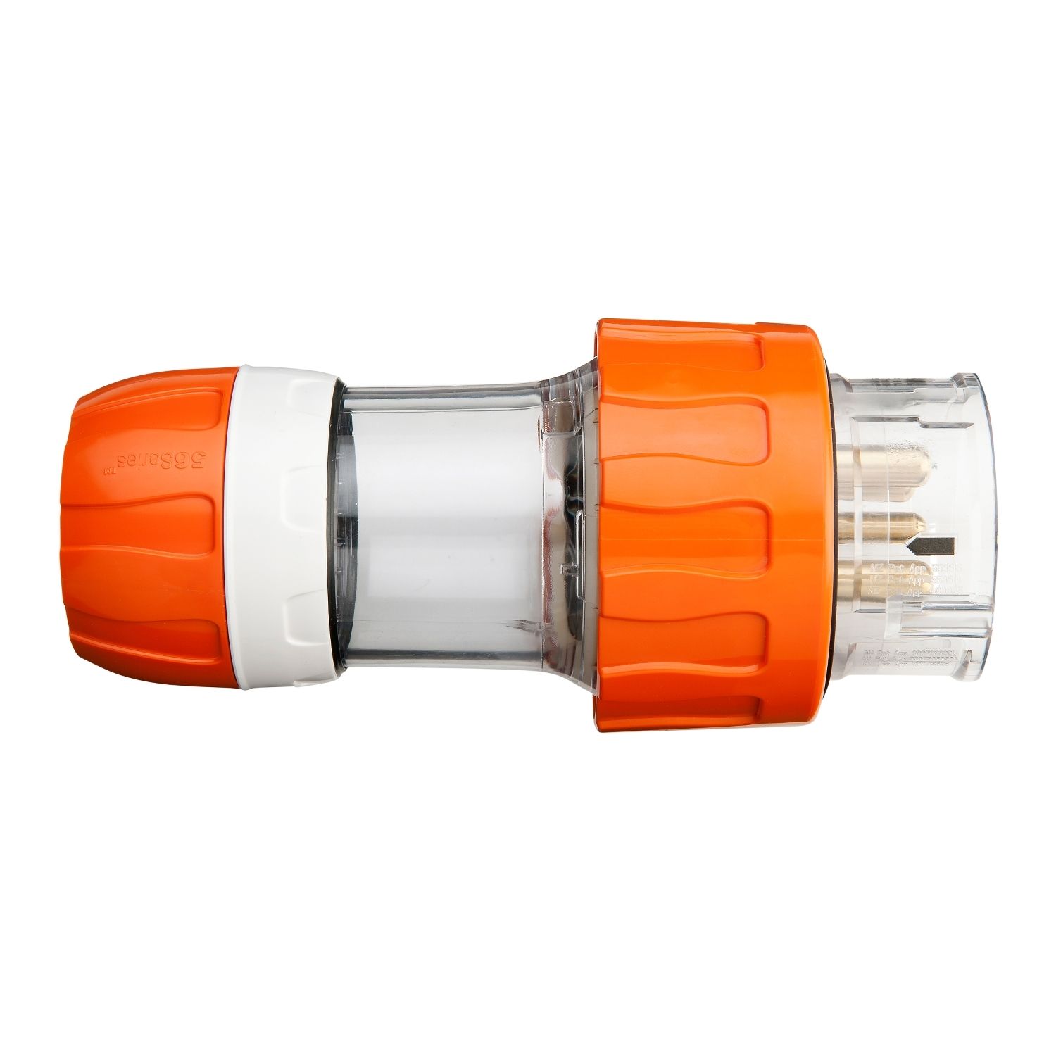 Picture of Straight Plug, Clipsal - 56 Series, IP66, 500V 40A - 5 Round Pins