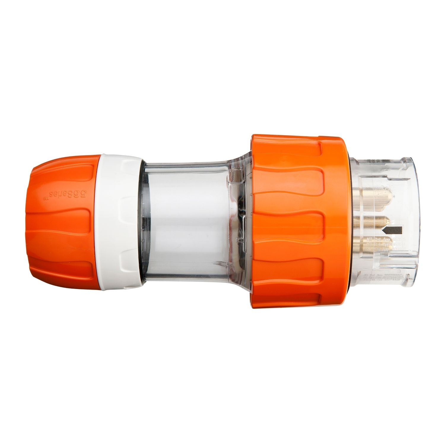 Picture of Straight Plug, Clipsal - 56 Series, IP66, 500V 50A - 5 Round Pins