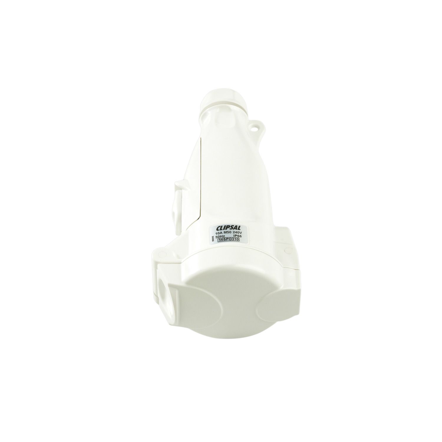 Picture of Pendant Outlet, Clipsal - 56 Series, 250V, 15A, 3 Flat PIN, 2 Pole