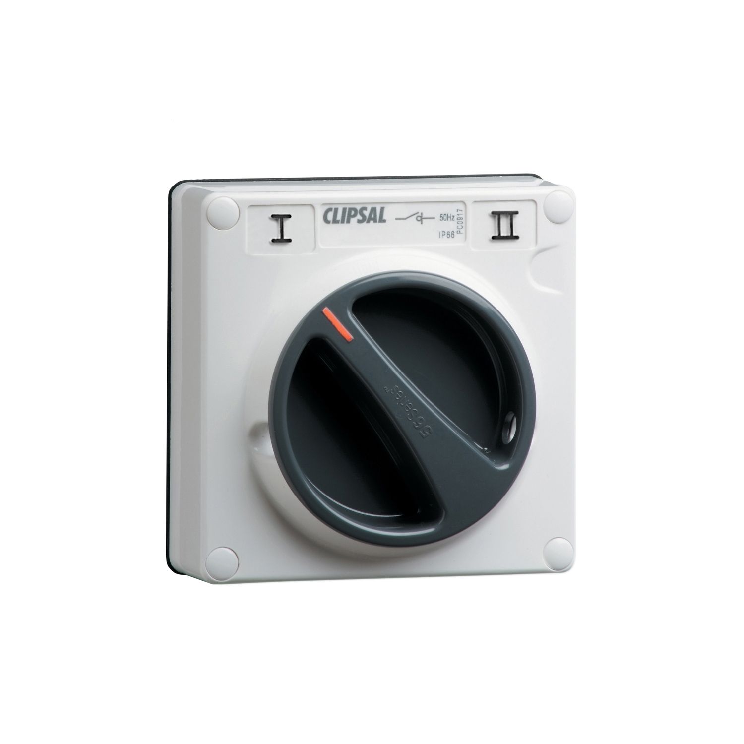 Picture of Surface Switch, Clipsal - 56 Series, PVC 1 Gang 2 Way 15A Less Enclosure