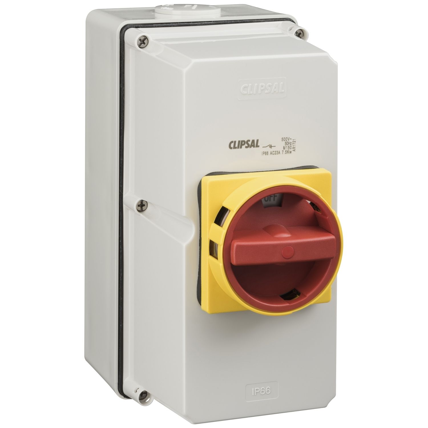 Picture of Surface Switch, Clipsal - 56 Series, 1 Gang, 3 Pole, 690VAC, 63A, Heavy Duty