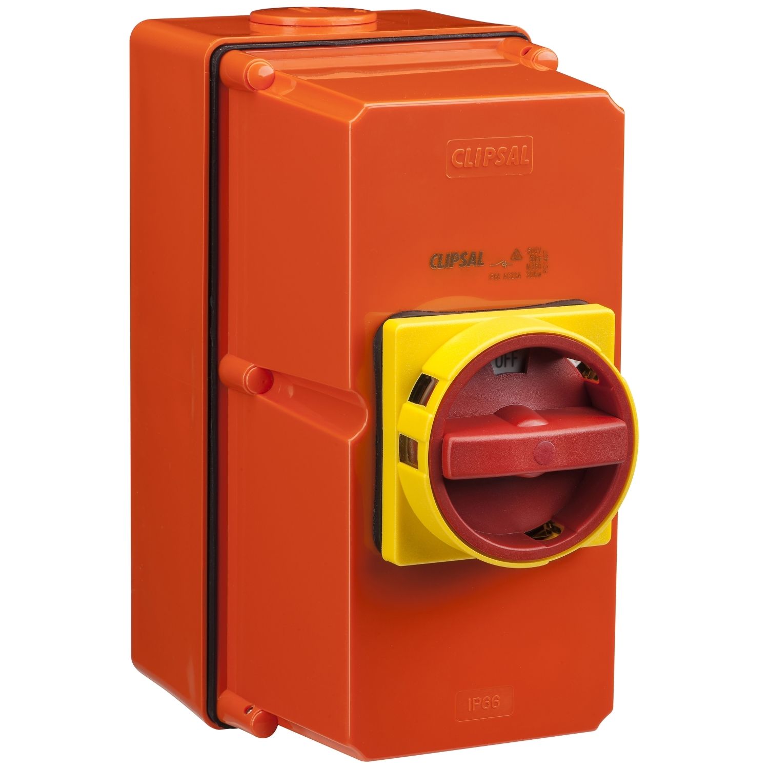 Picture of Surface Switch, Clipsal - 56 Series, 1 Gang, 3 Pole, 690VAC, 63A, Heavy Duty