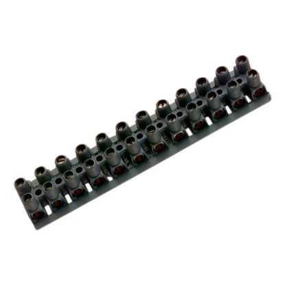 Picture of Strip Connector, Clipsal - 500 Series, 12 Terminal, 500V, 20A