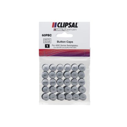Picture of CAP BUTTON PRE-LABEL 60PB PK60