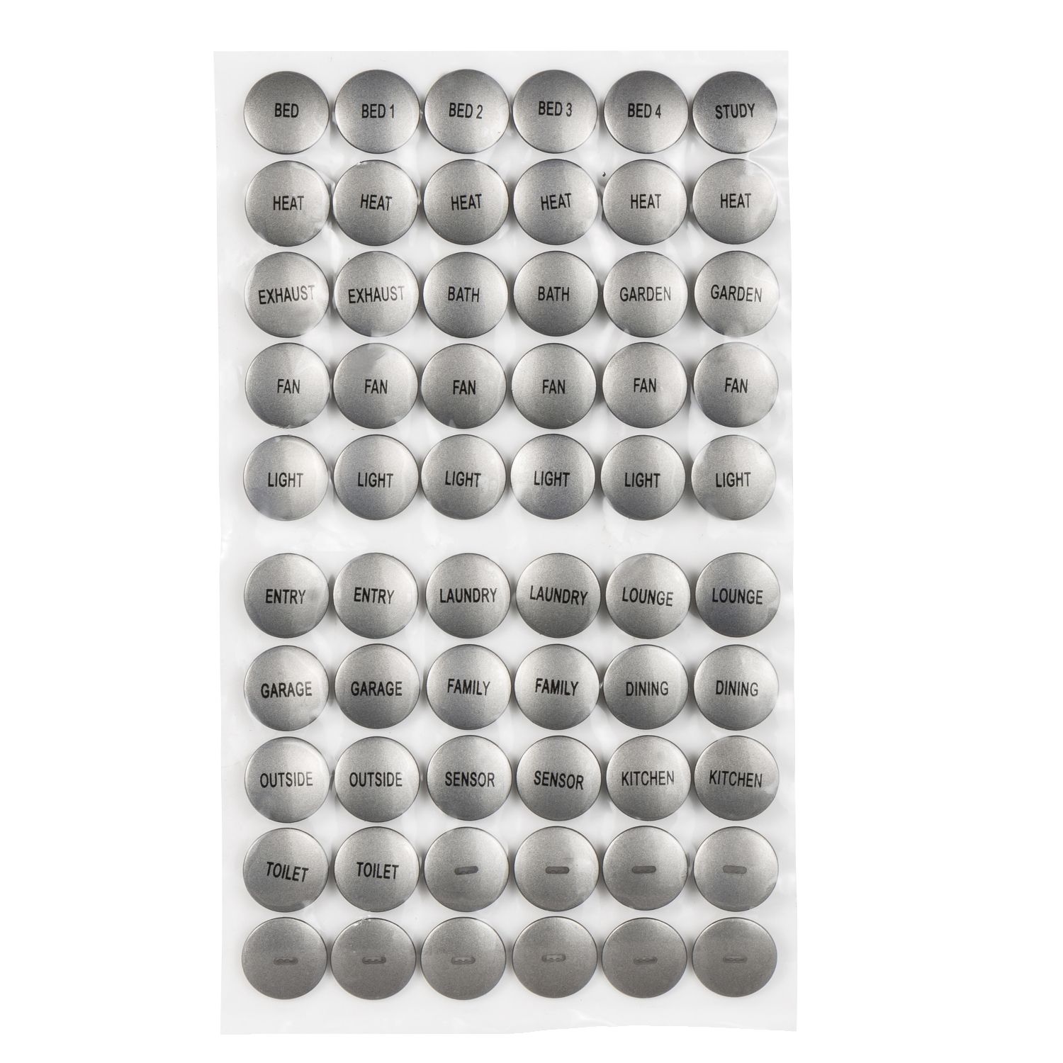 Picture of CAP BUTTON PRE-LABELLED 60PB