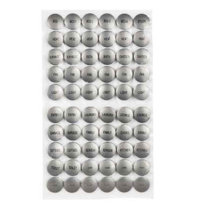 Picture of CAP BUTTON PRE-LABELLED 60PB