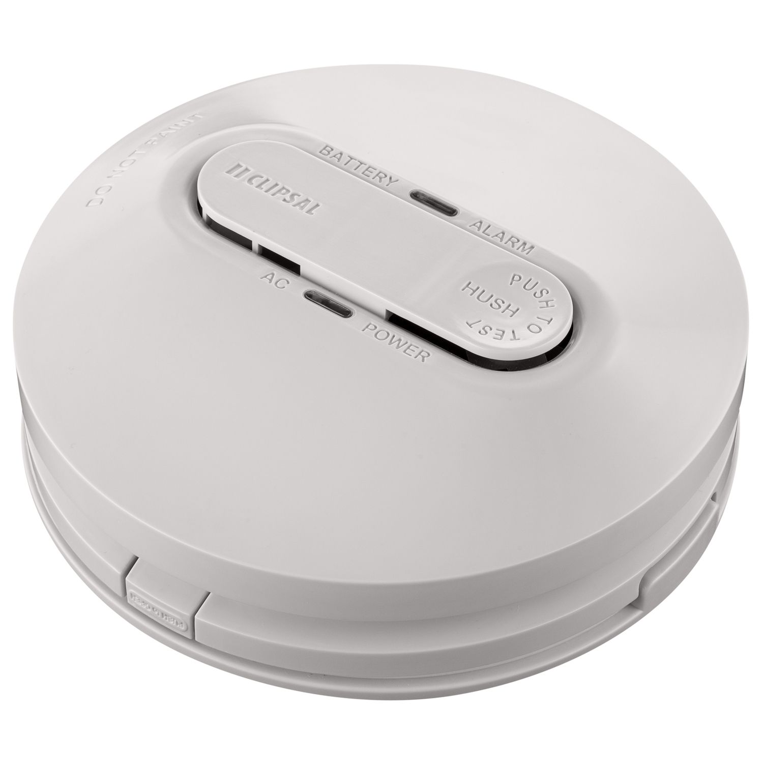Picture of Photoelectric Smoke Alarm, Clipsal - Smoke Alarms, Surface Mount, 220-240 V a.c. Mains Power, rechargeable lithium battery backup