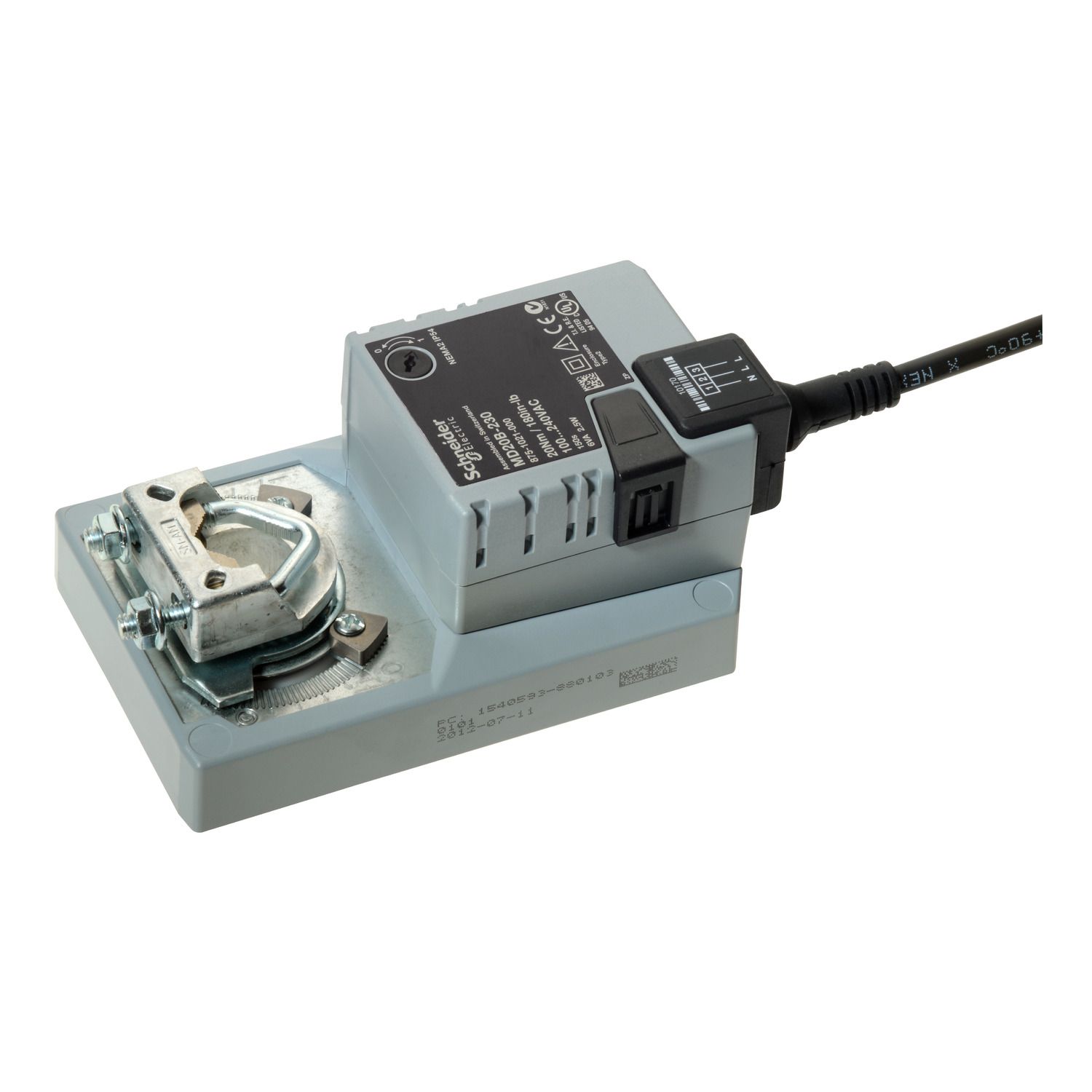 Picture of MD20B Damper Actuator, 2-Position, Non-Spring Return, 230Vac, 1m Cable, 20Nm, IP54