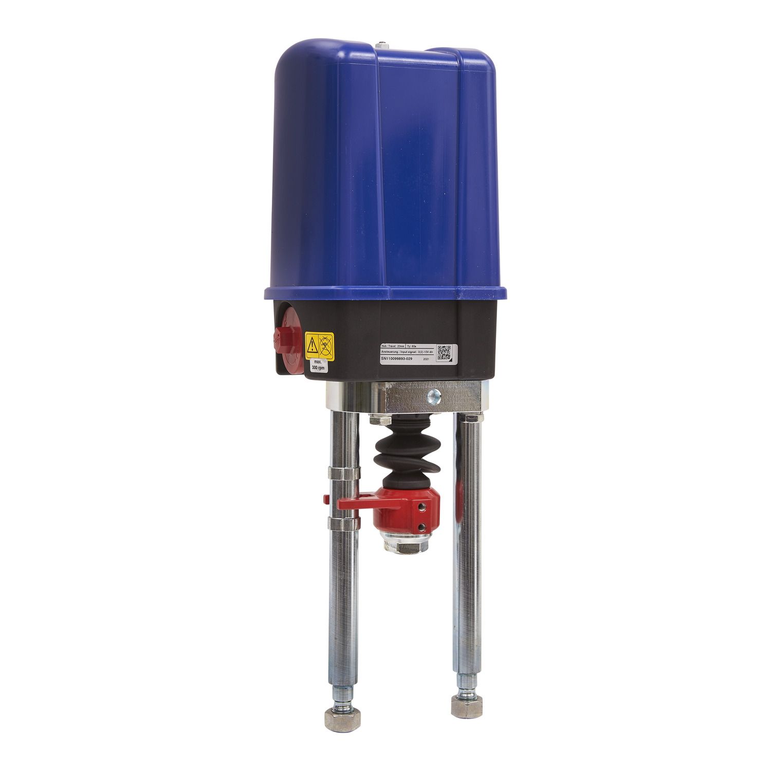 Picture of M22A Globe Valve Actuator, Modulating, 0-10Vdc, 0-20 mAdc, 24Vac, Terminal Block Electrical Connection, 2200N, IP65