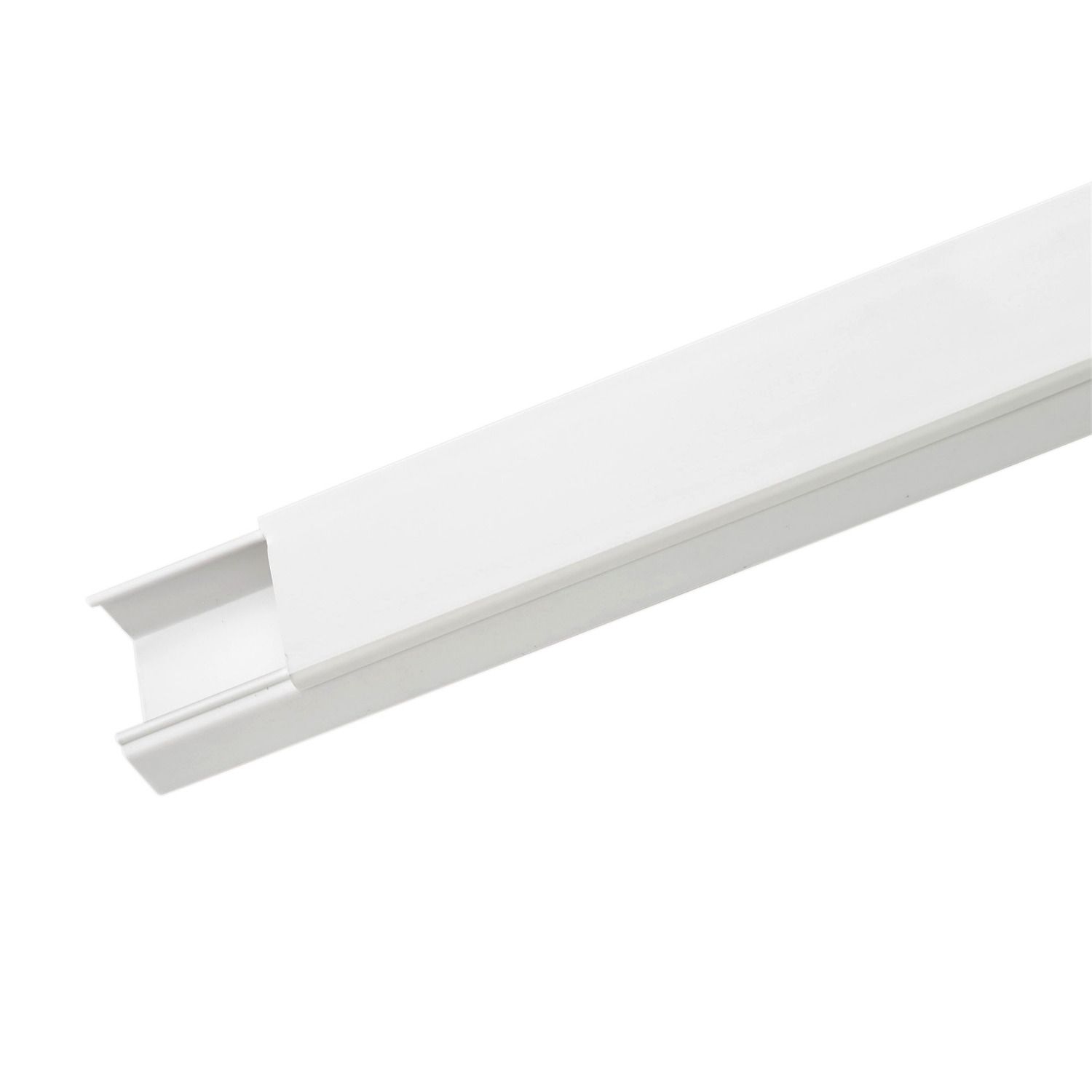 Picture of Mini Duct, Clipsal - Cable Management, PVC, Standard Duct - 4 Metre Lengths, 40 x 25mm Rectangular WE, BR