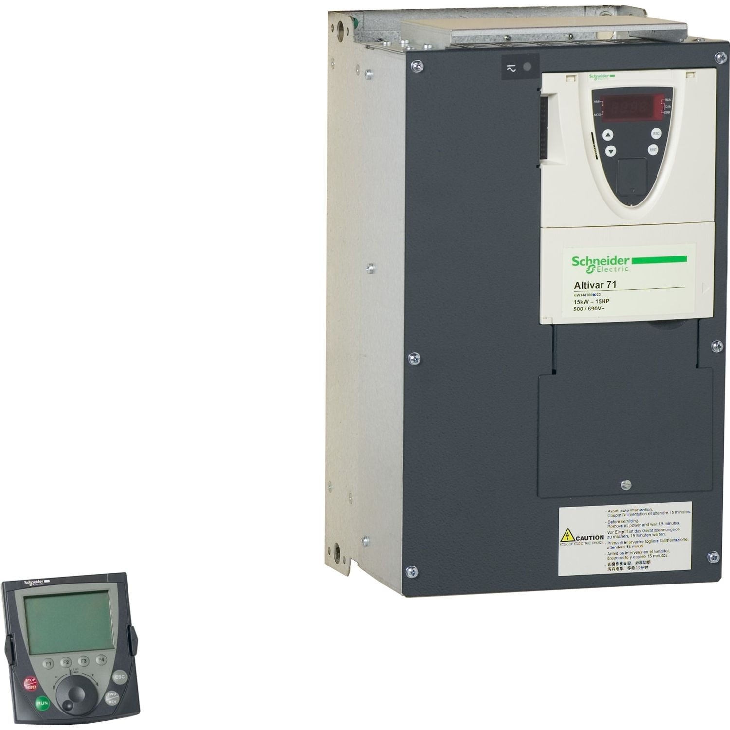 Picture of ATV71 690V 15KW WITH GRAPHIC TERMINAL