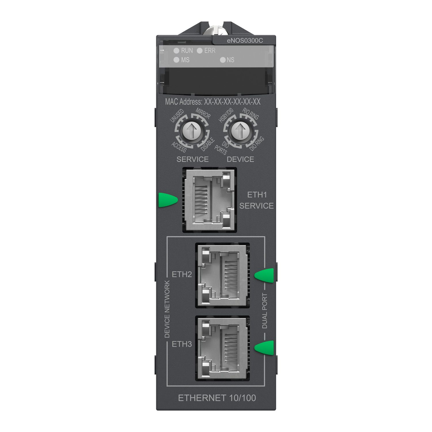 Picture of Network Option Switch with conformal coating