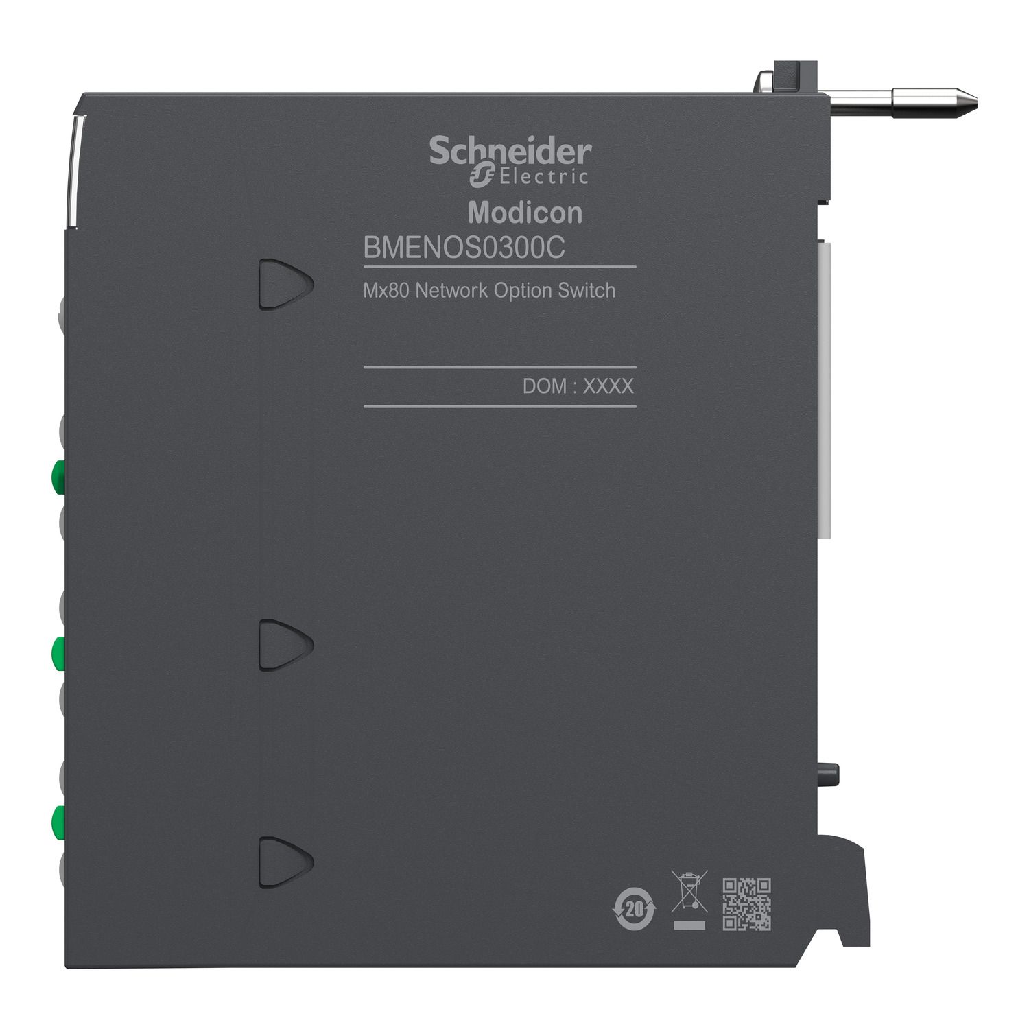 Picture of Network Option Switch with conformal coating