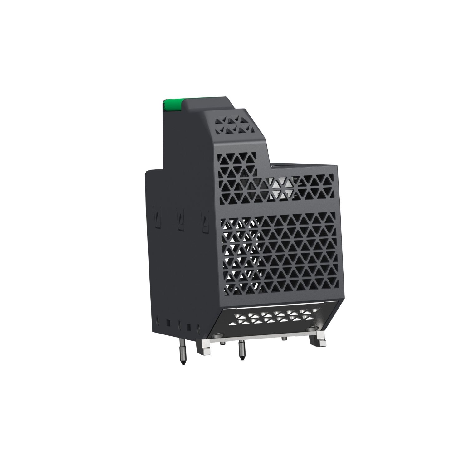 Picture of standalone processor, Modicon M580, 12MB, 125 Ethernet devices, 8 local IO racks of 3072 digital, 768 analog