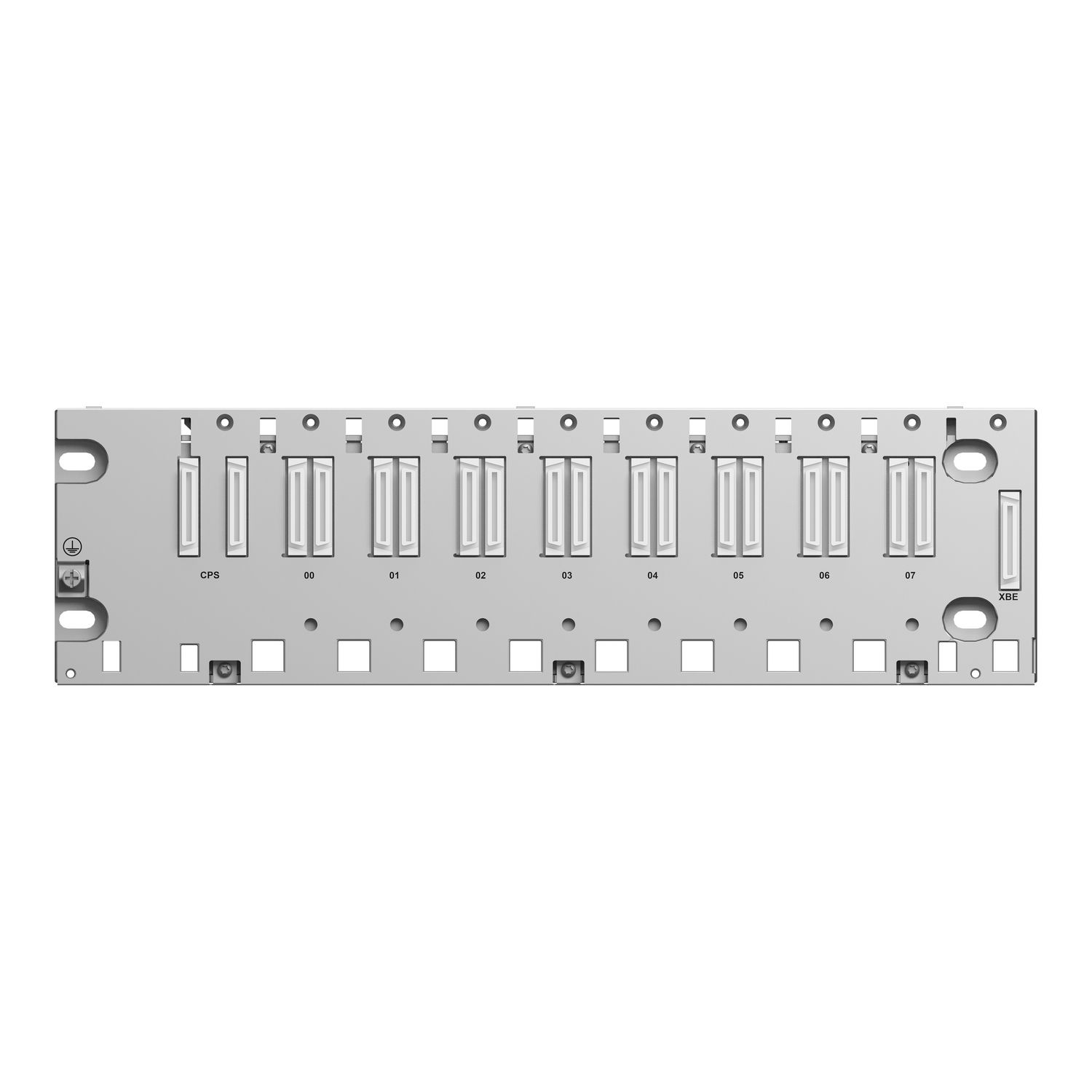 Picture of rack, Modicon X80, 8 slots, Ethernet backplane