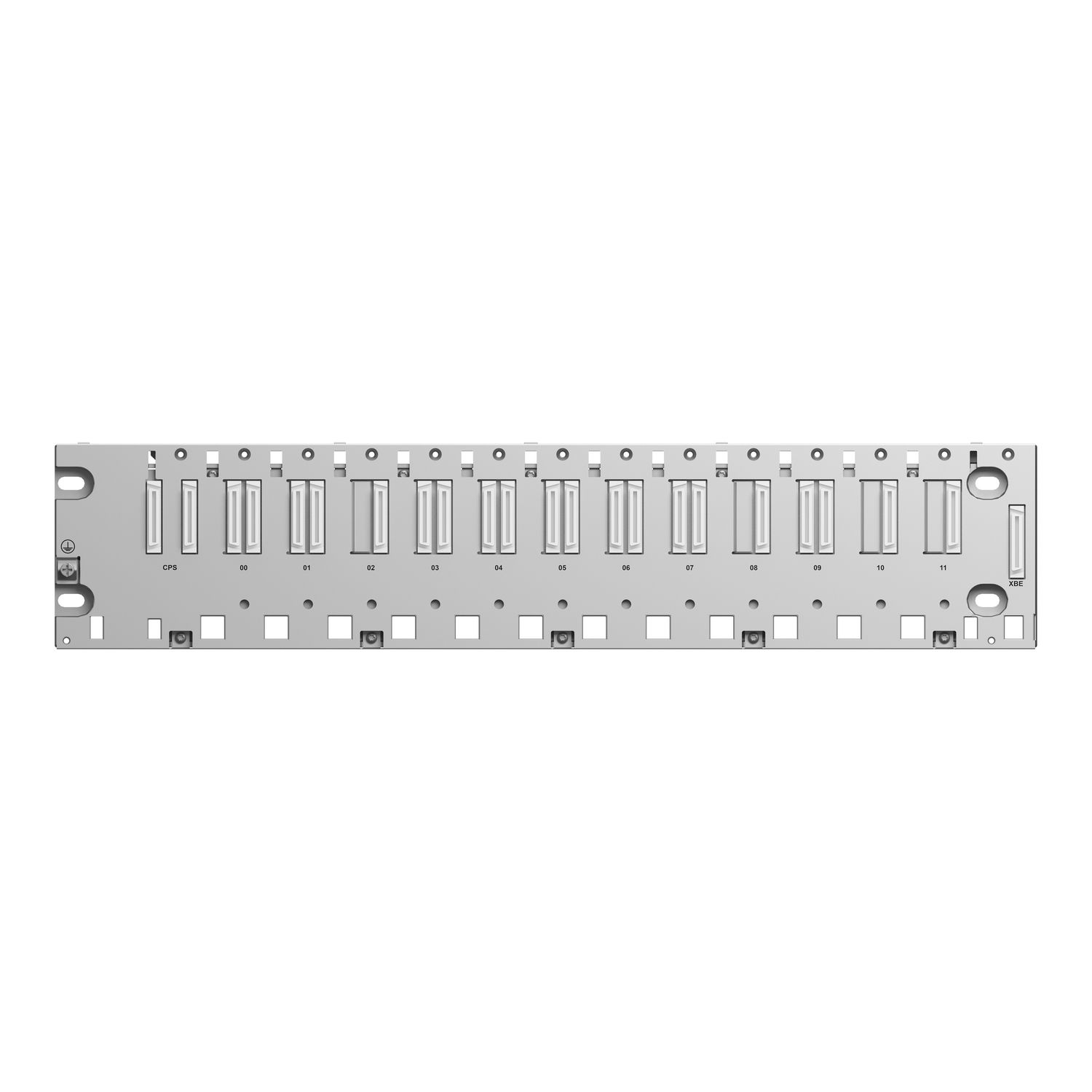Picture of rack, Modicon X80, 12 slots, Ethernet backplane