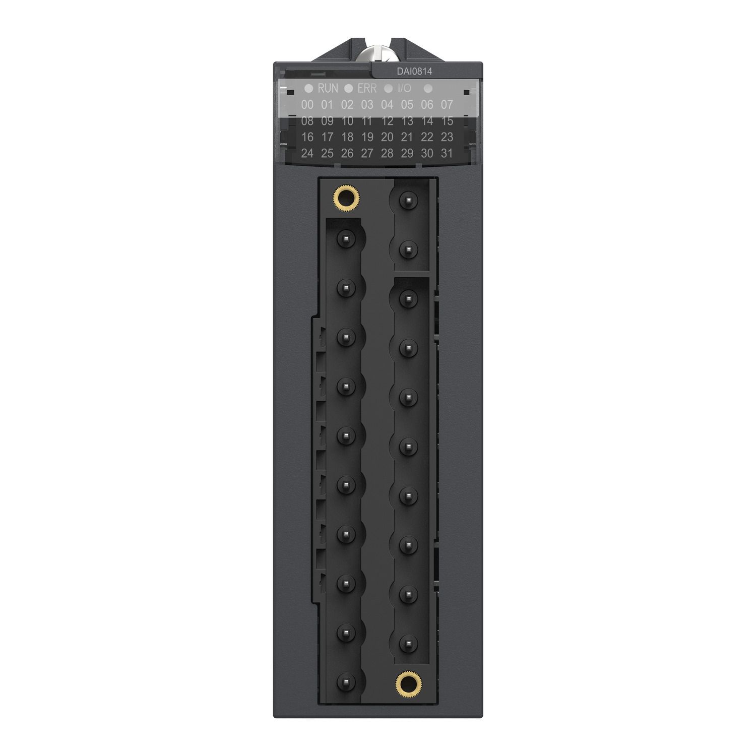 Picture of discrete input module, Modicon X80, 8 inputs, 100 to 120V AC