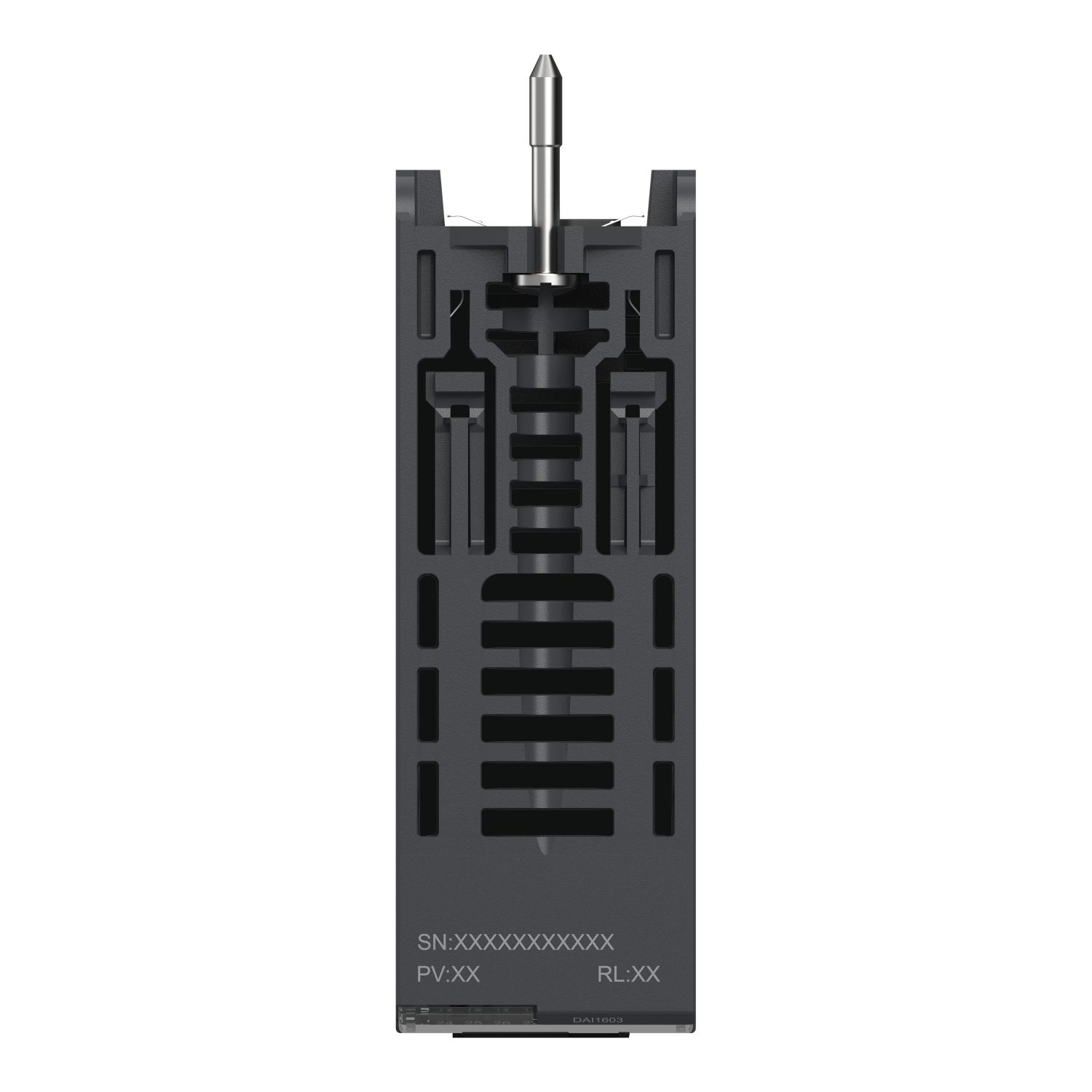 Picture of discrete input module, Modicon X80, 16 inputs, 48V AC