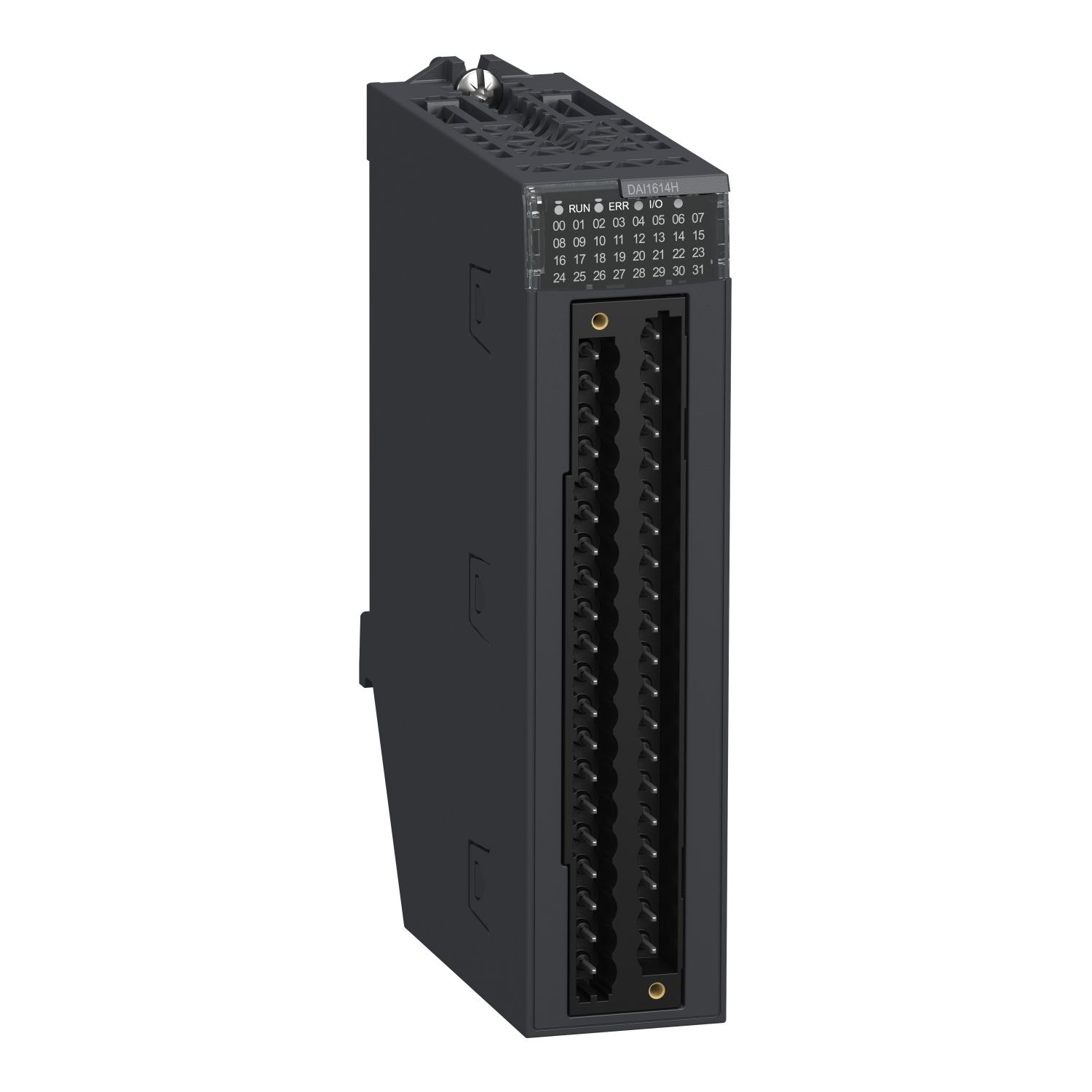 Picture of Discrete input module, Modicon X80, 16 isolated inputs, 100 to 120V AC, for severe environments