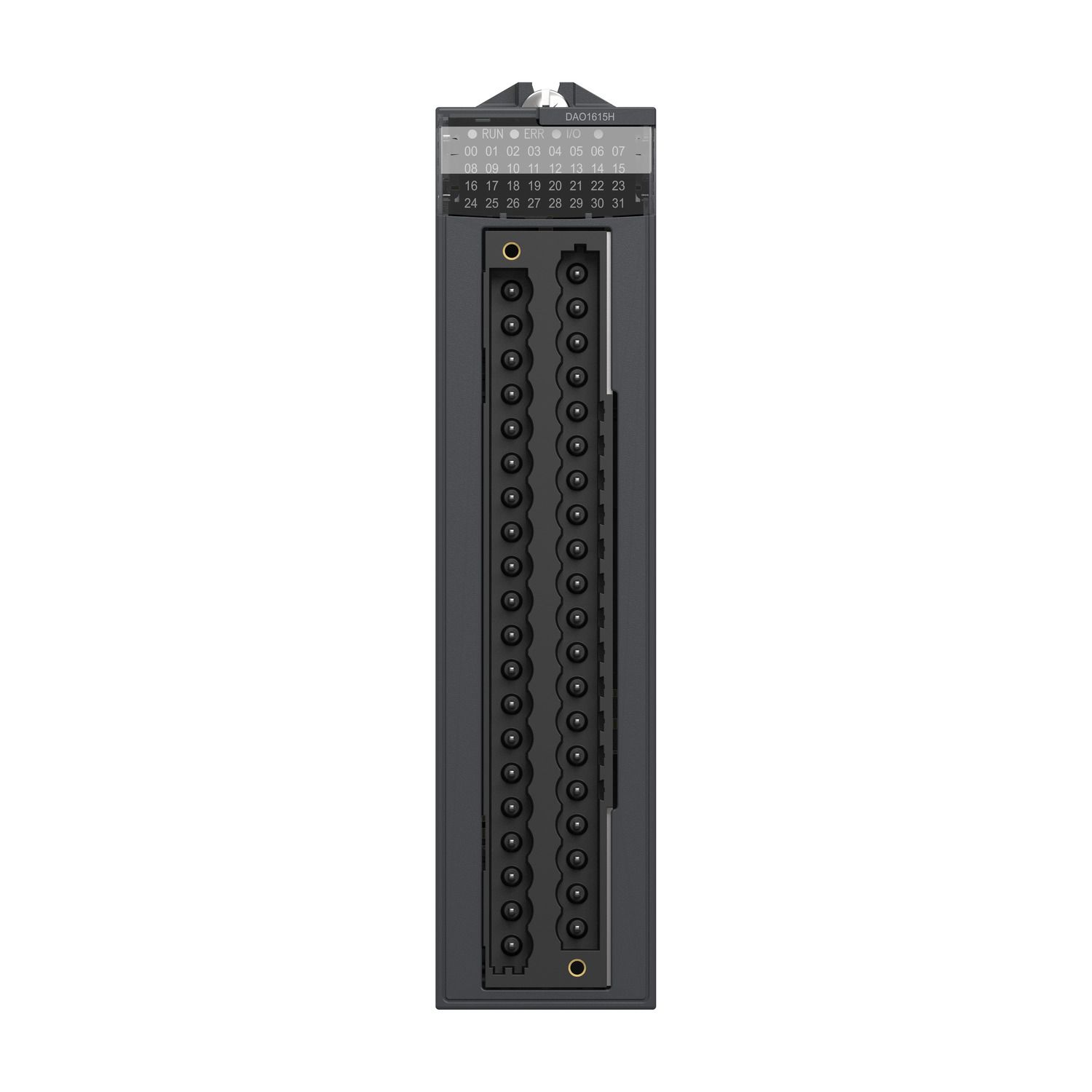 Picture of Discrete output module, Modicon X80, 16 isolated triac outputs, 24 to 240V AC, for severe environments