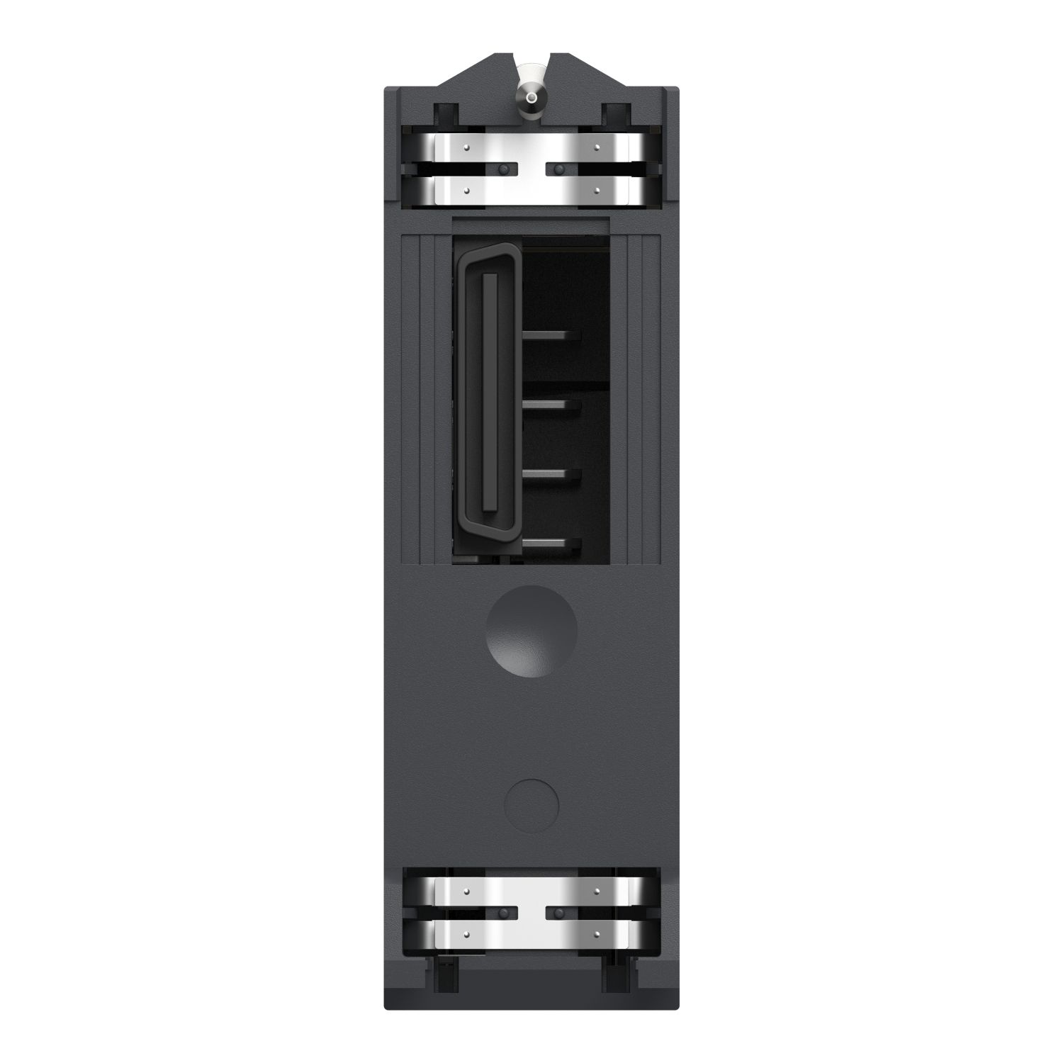 Picture of discrete input module, Modicon X80, 16 inputs, 125V DC positive, extended temperature