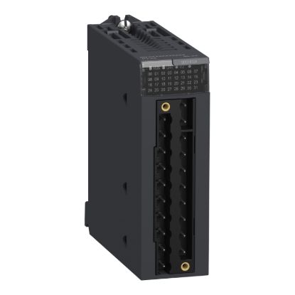Picture of discrete output module, Modicon X80, 16 transistor outputs, 24V DC negative, for severe environments