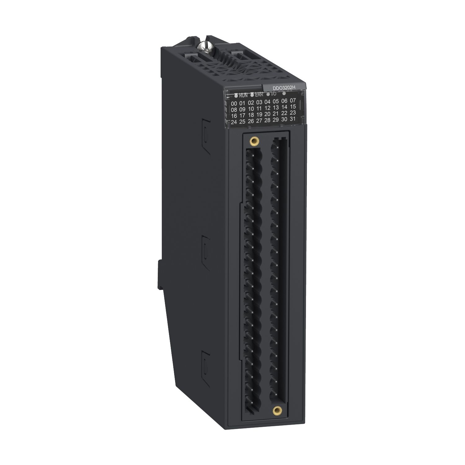 Picture of Discrete output module, Modicon X80, 32 transistor outputs, 12/24V DC, for severe environments