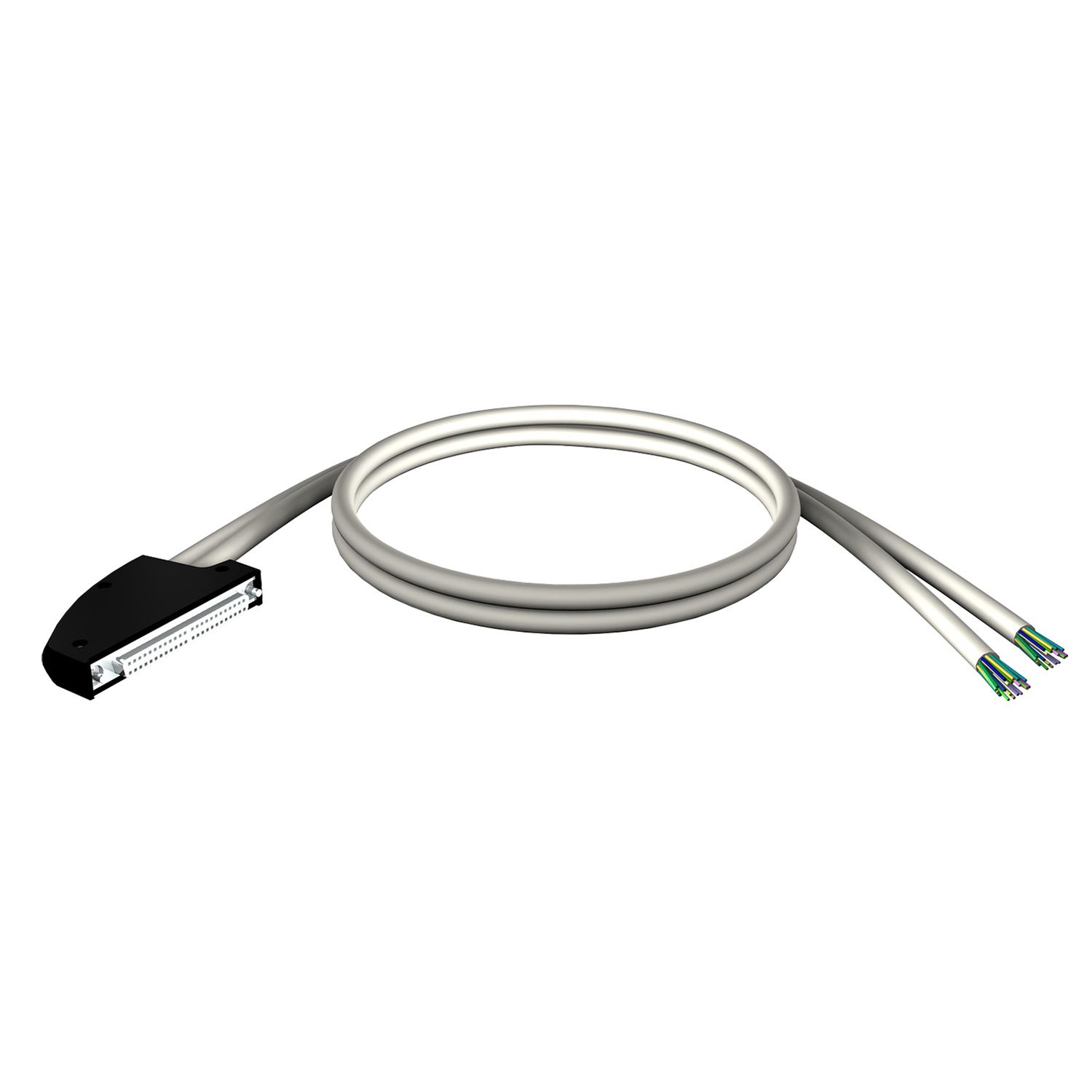 Picture of cord set, Modicon M340, 40-way terminal, two end flying leads, 3m