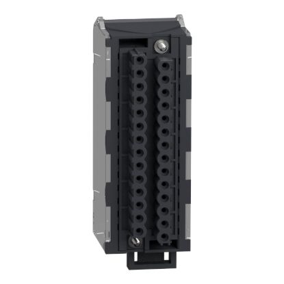 Picture of terminal block, Modicon X80, 28-pin removable spring, 1 x 0.34..1mm2