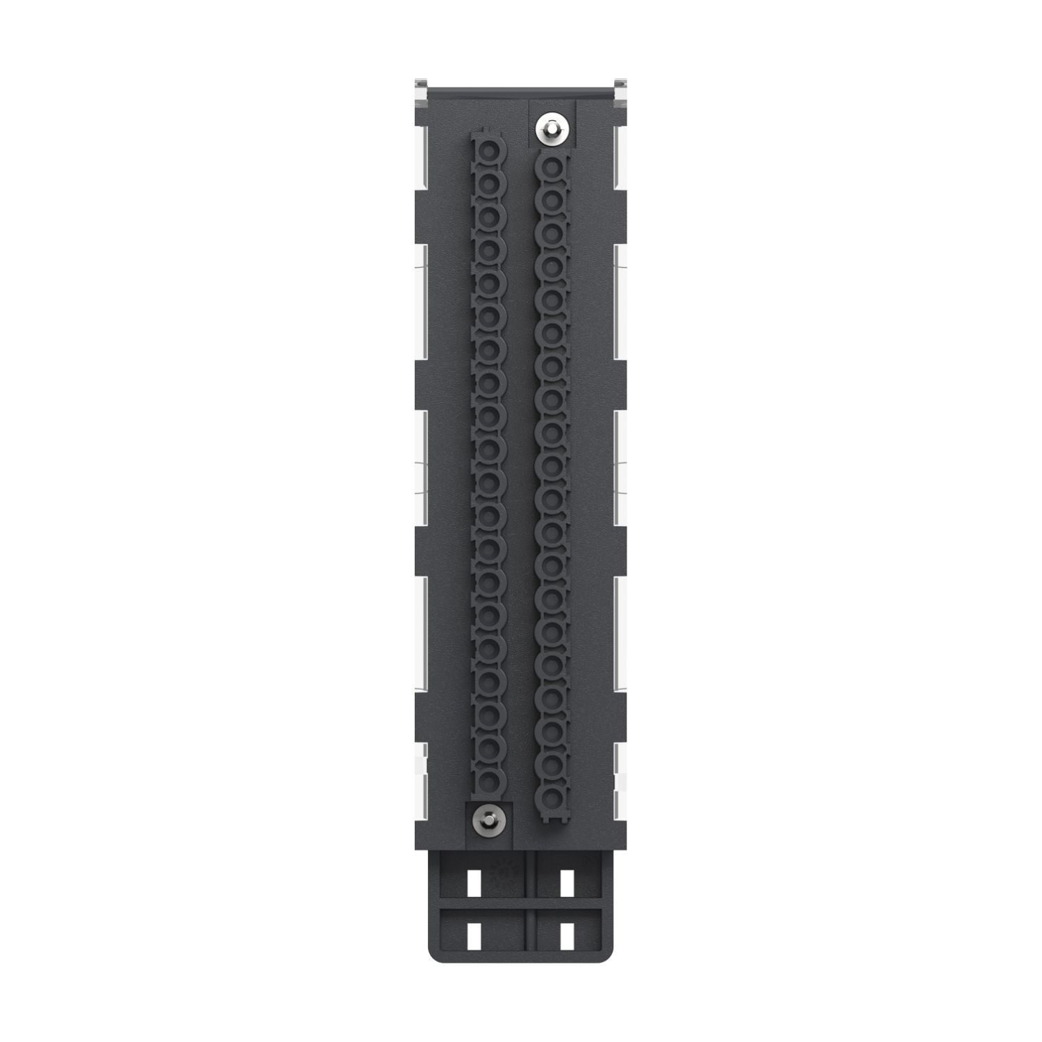 Picture of terminal block, Modicon X80, 40-pin removable caged, hardened