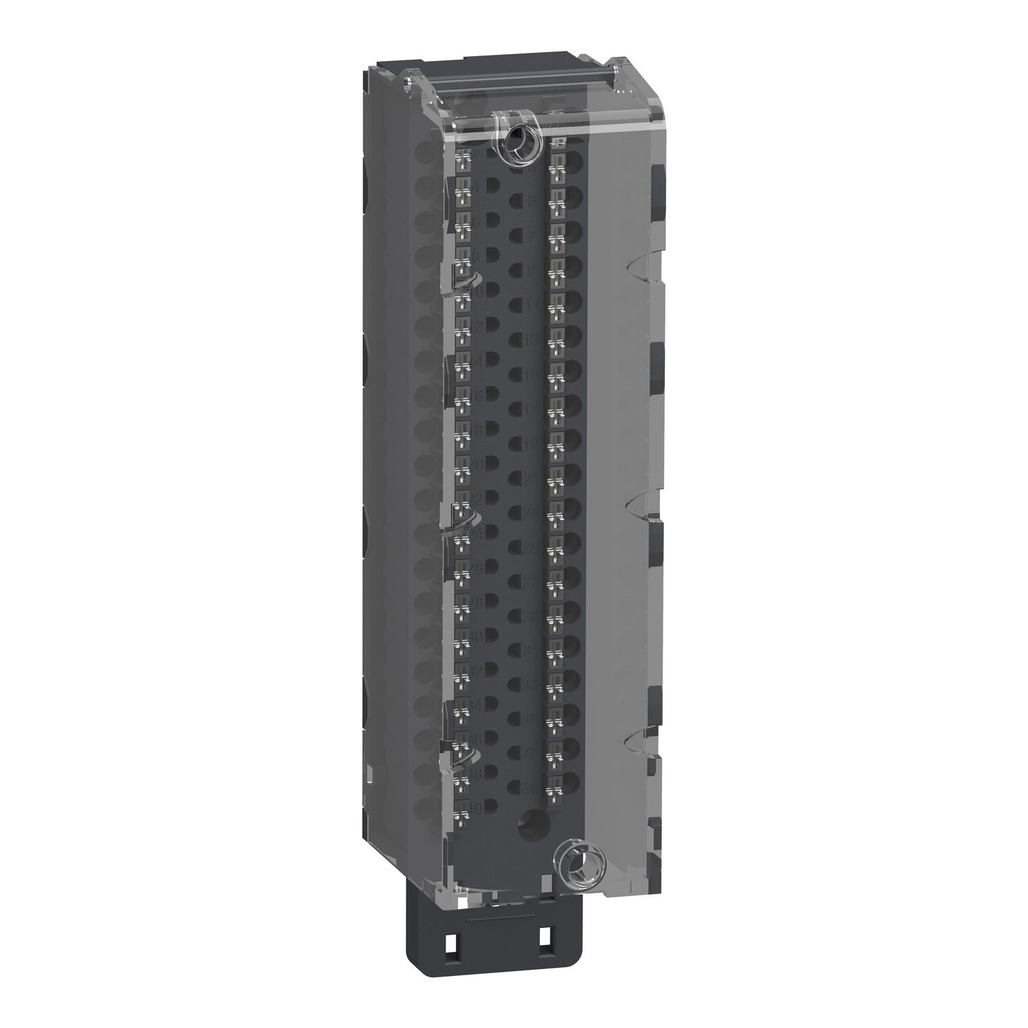 Picture of terminal block, Modicon X80, 40-pin removable spring