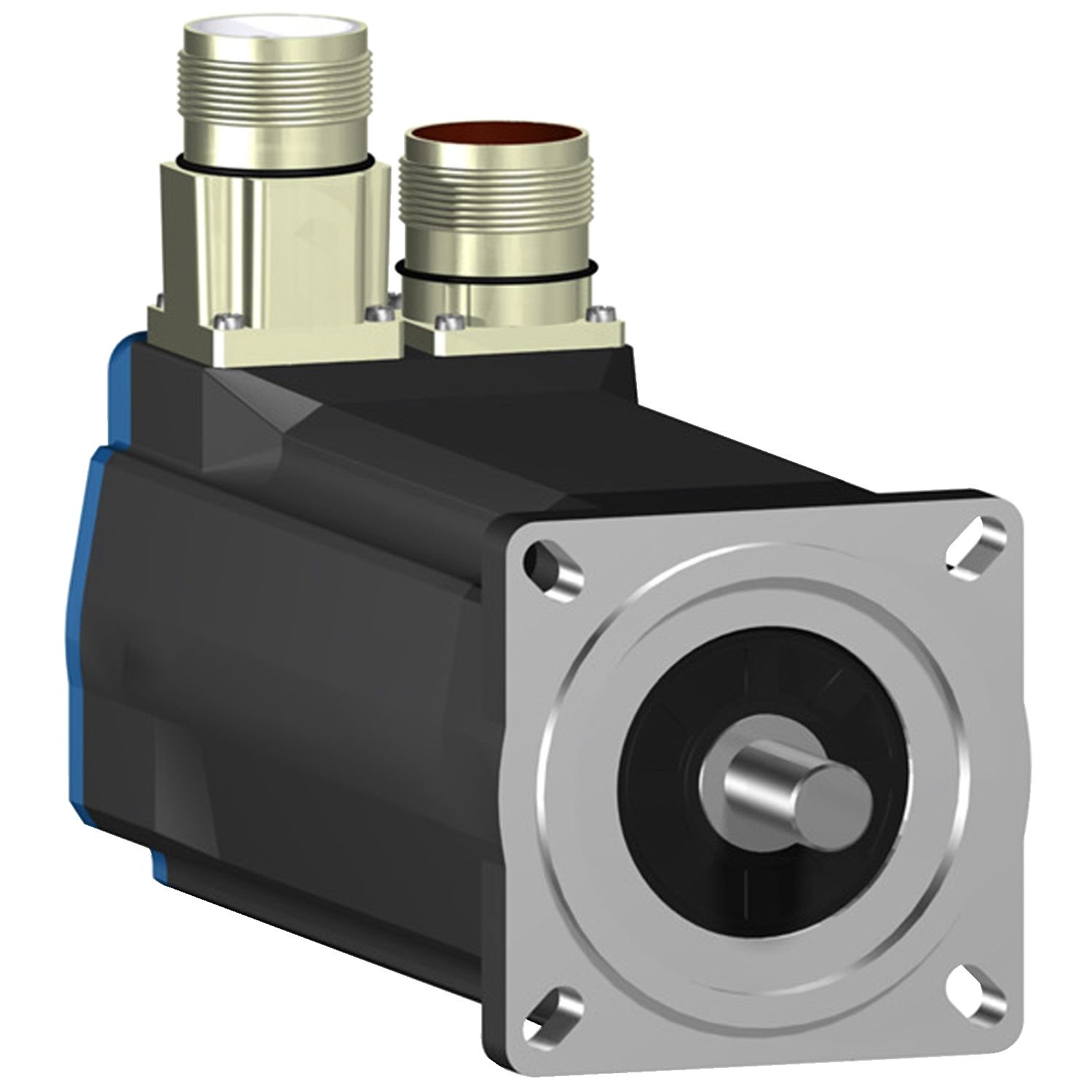 Picture of servo motor BSH, Lexium 05, 1.1N.m, 3000rpm, 70mm, keyed shaft, Sincos single turn, without brake, IP65