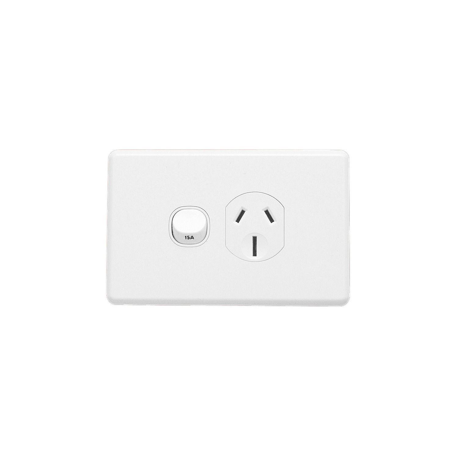Picture of Single Switch Socket Outlet, Classic C2000 Series, Classic, 250V, 15A