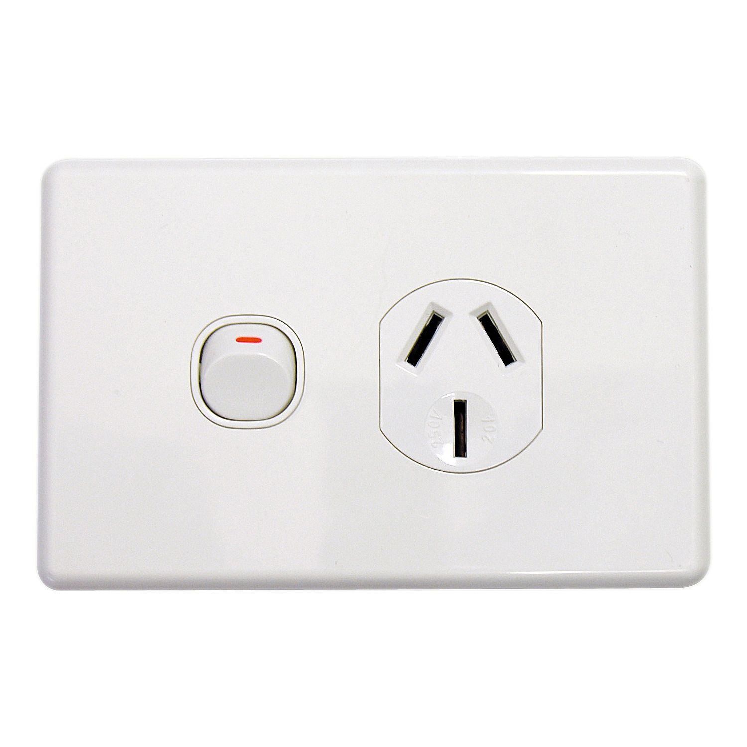 Picture of Switched Socket Outlet, Classic C2000 Series, Single, 250V, 20A