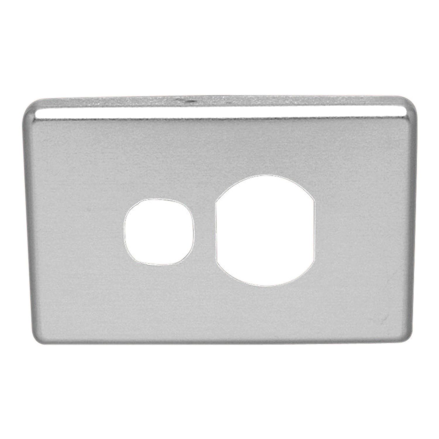Picture of Socket Outlet Cover Plate, Classic C2000 Series, Horizontal Mount, for Single Socket