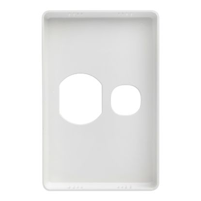 Picture of Socket Outlet Cover Plate, Classic C2000 Series, Vertical Mount for Single Switched Socket, New Design