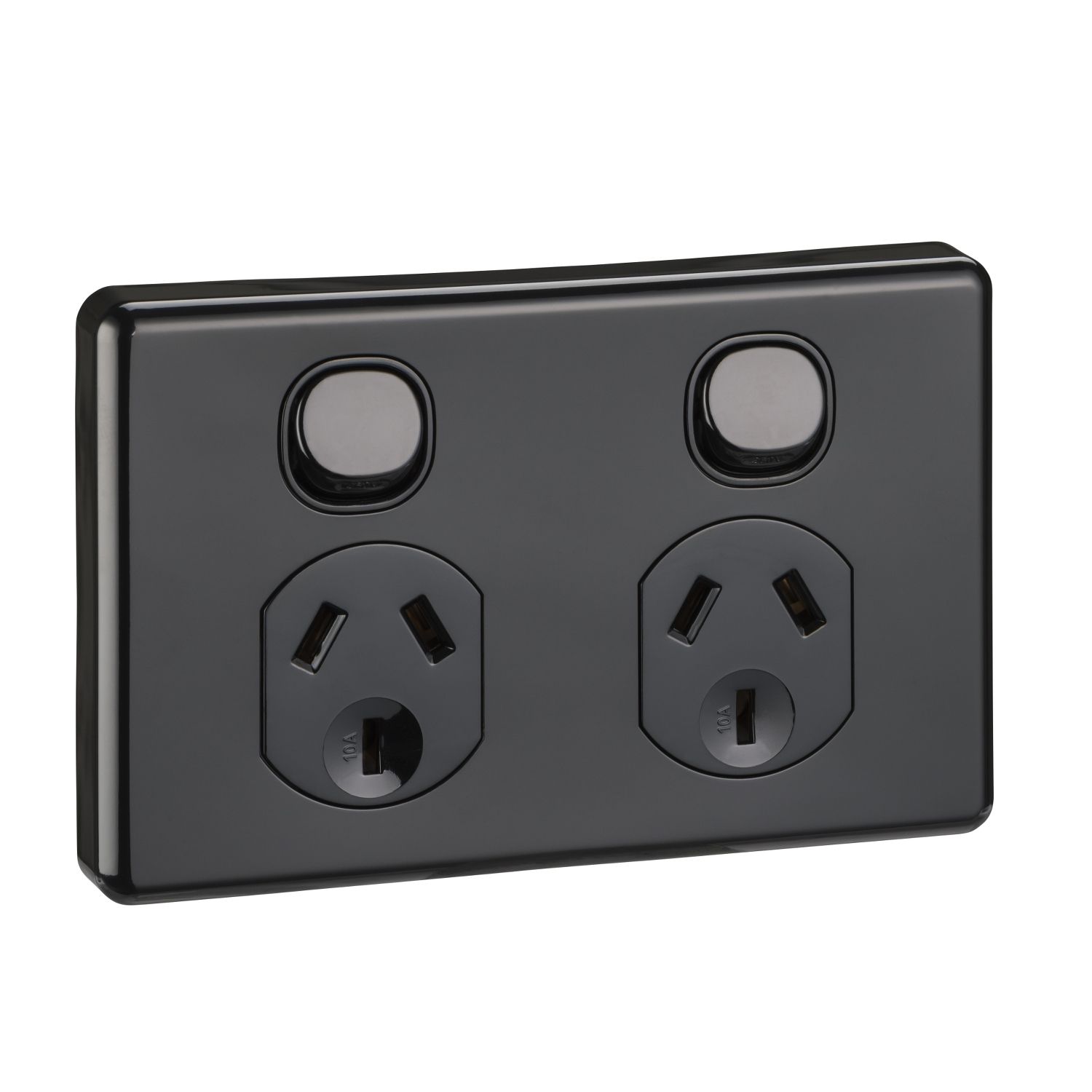 Picture of Switched Socket Outlet, Classic C2000 Series, Twin, 250V, 10A, 2 Pole