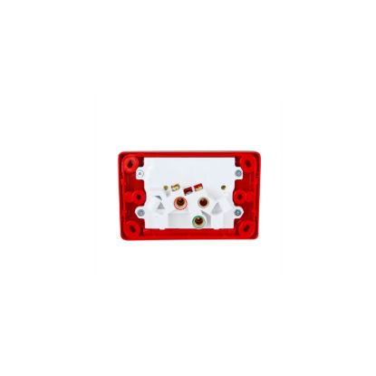 Picture of Switched Socket Outlet, Classic C2000 Series, Twin, 250V, 10A, Round Earth PIN for Lighting