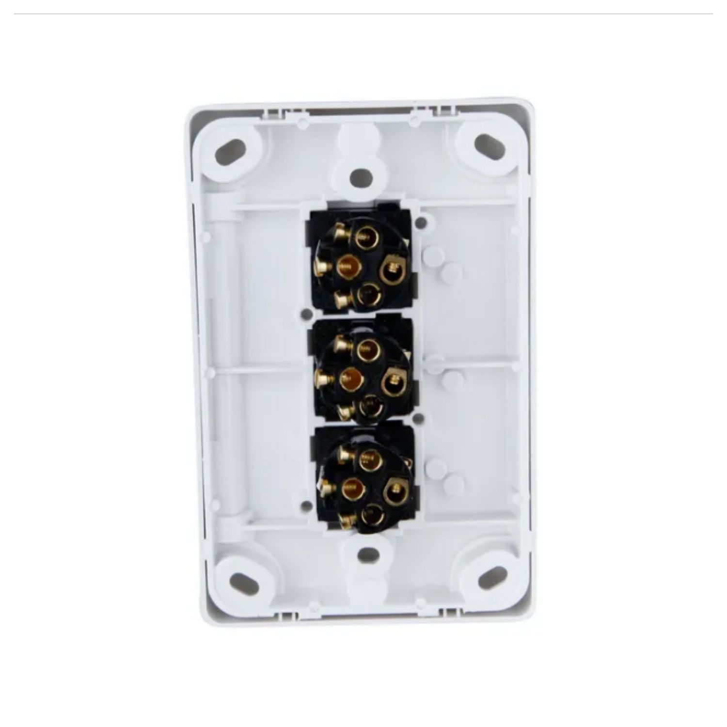 Picture of Flush Switch, Classic C2000 Series, 3 Gang, 250VAC, 10A, Vertical