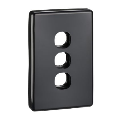 Picture of Switch Grid Plate and Cover, Classic C2000 Series, 3 Gang, Less Mechanism