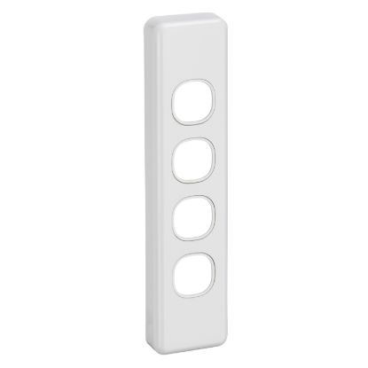 Picture of Switch Grid Plate and Cover, Classic C2000 Series, 4 Gang, Architrave