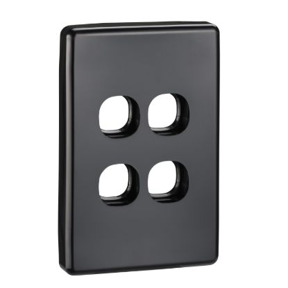 Picture of Switch Grid Plate and Cover, Classic C2000 Series, 4 Gang, Less Mechanism