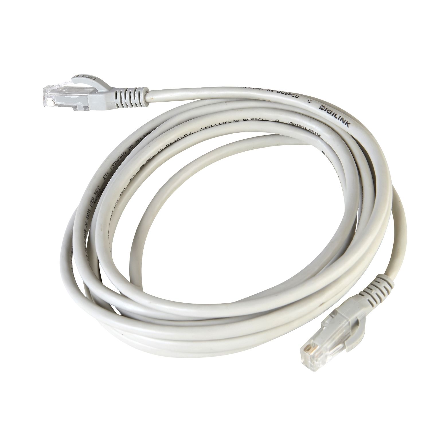 Picture of CAT 5E, PATCH CORD, UTP, 3M, GREY